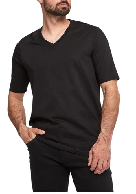 Slim fit T-shirt with V-neck ARMANI EXCHANGE | T-shirt | XM000727 AF10364UC001